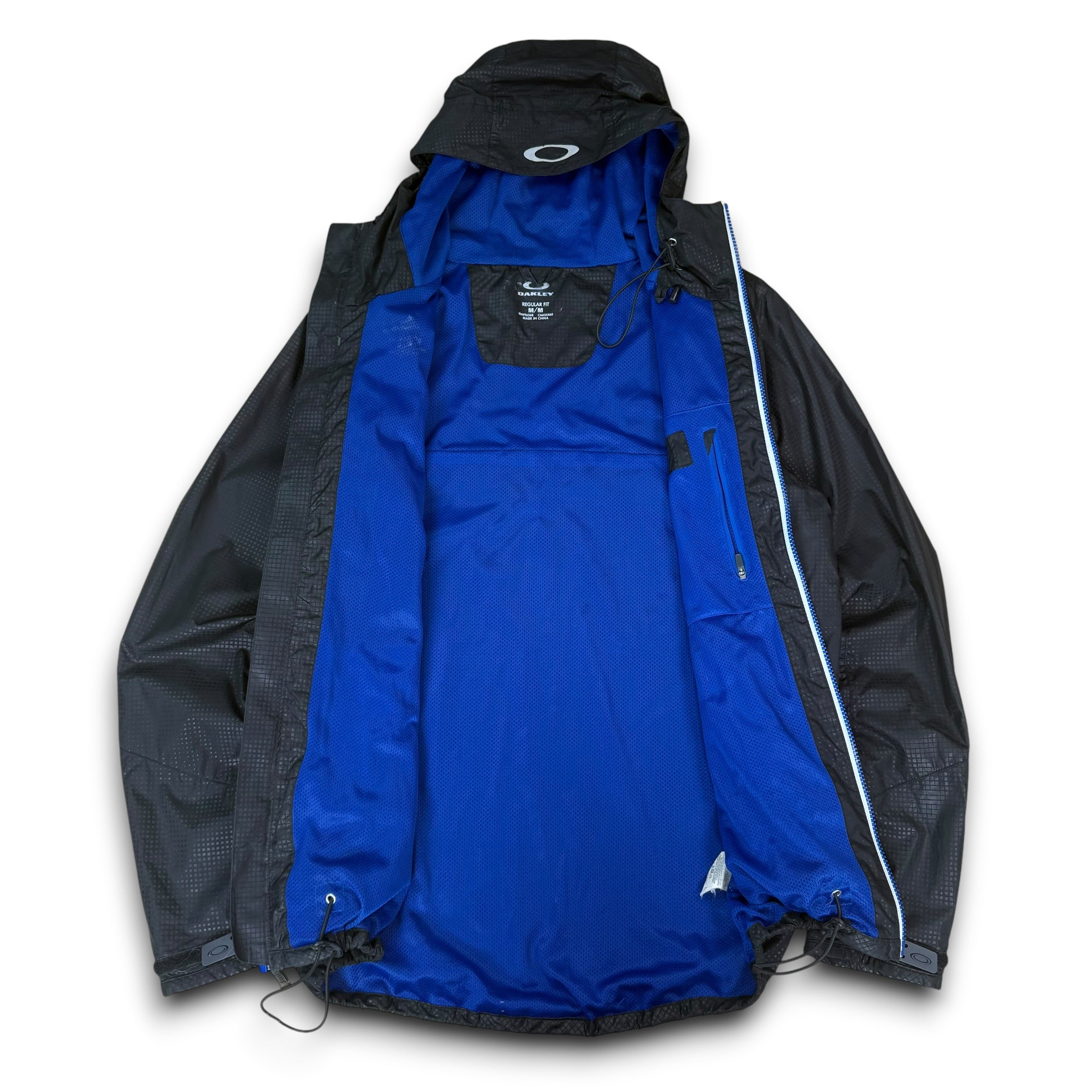 Oakley 2013 technical monogram zip up softshell windbreaker (M)