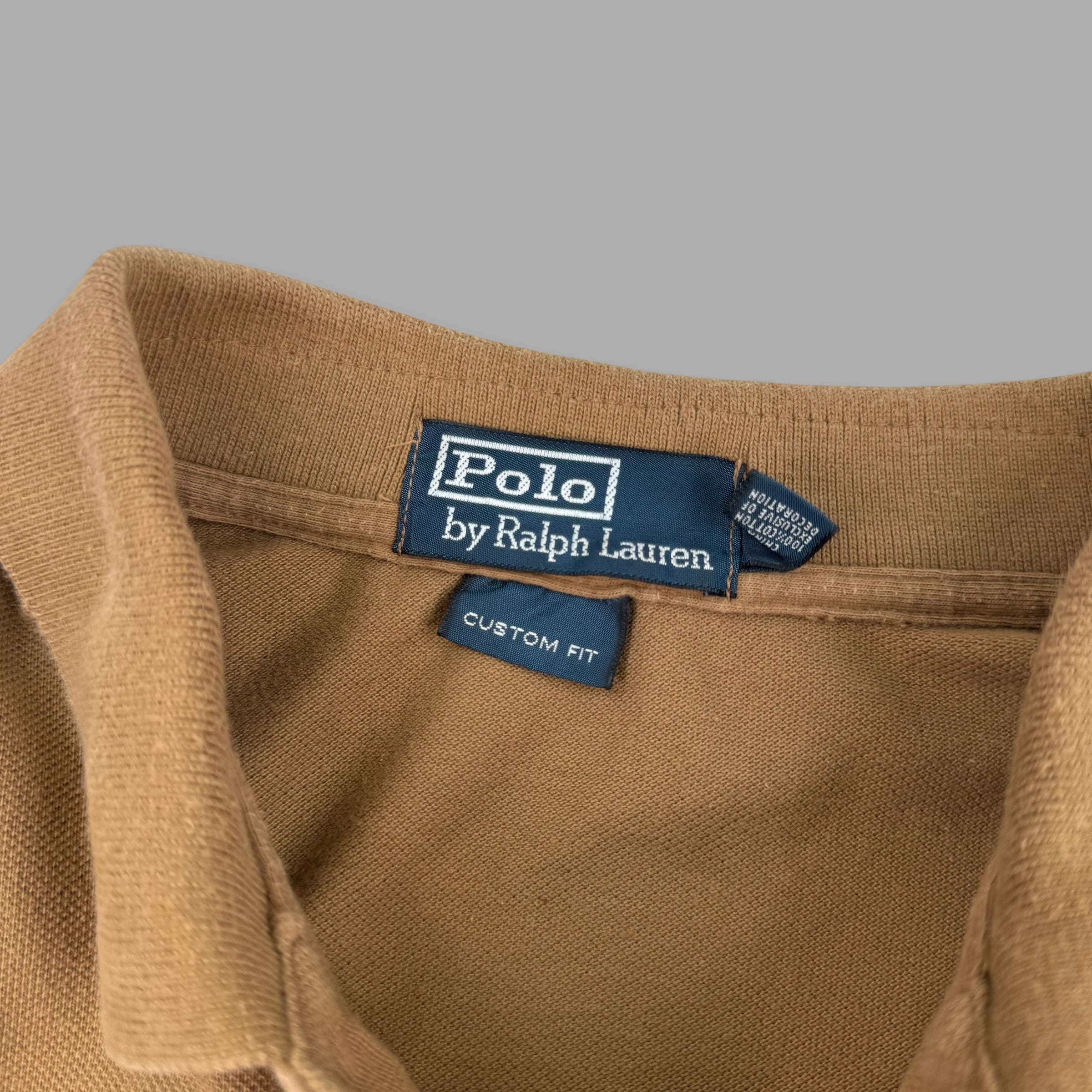 Ralph Lauren 2000's embroidered big pony polo shirt (L)