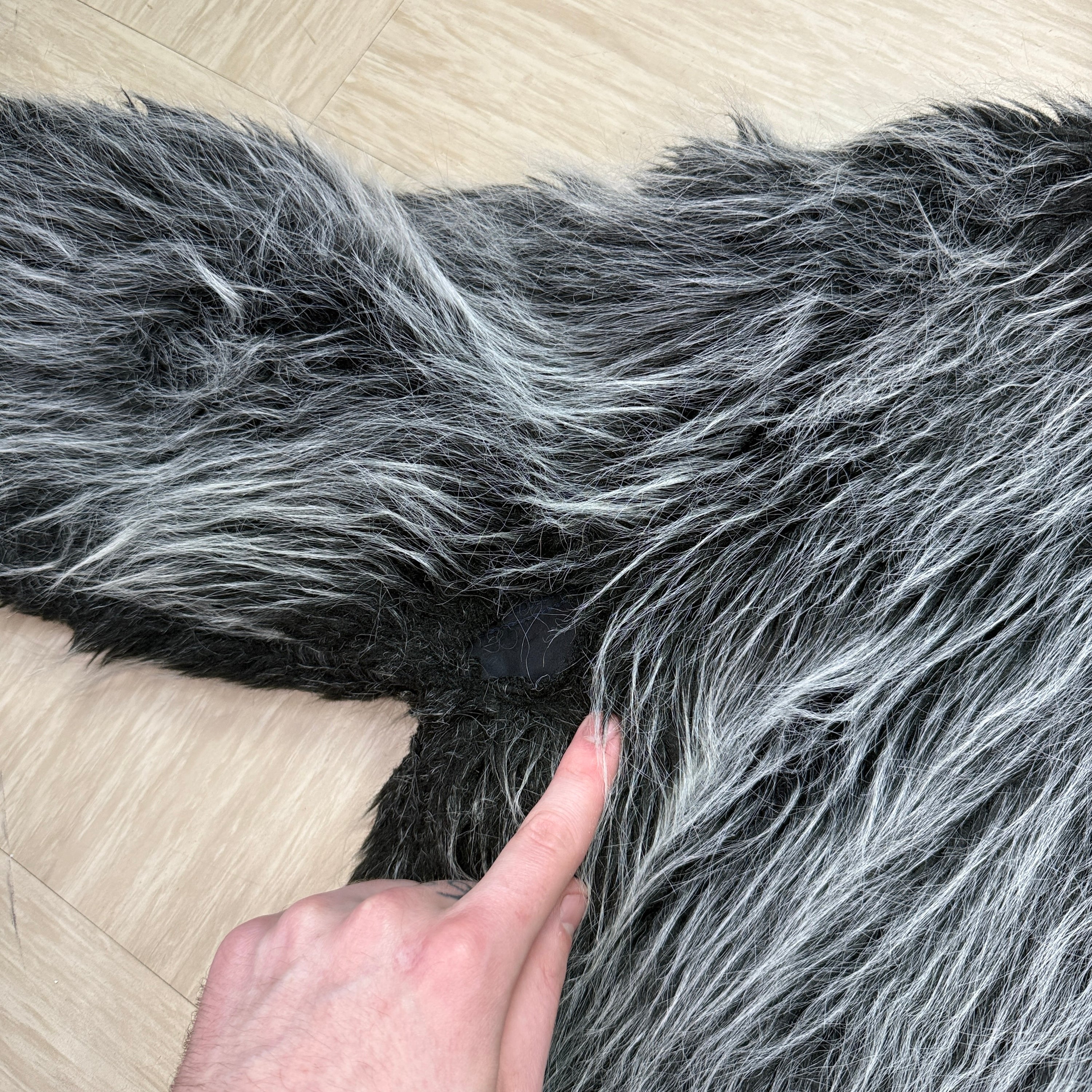 Tog24 2000's technical modacrylic faux fur yeti fleece (L) wms