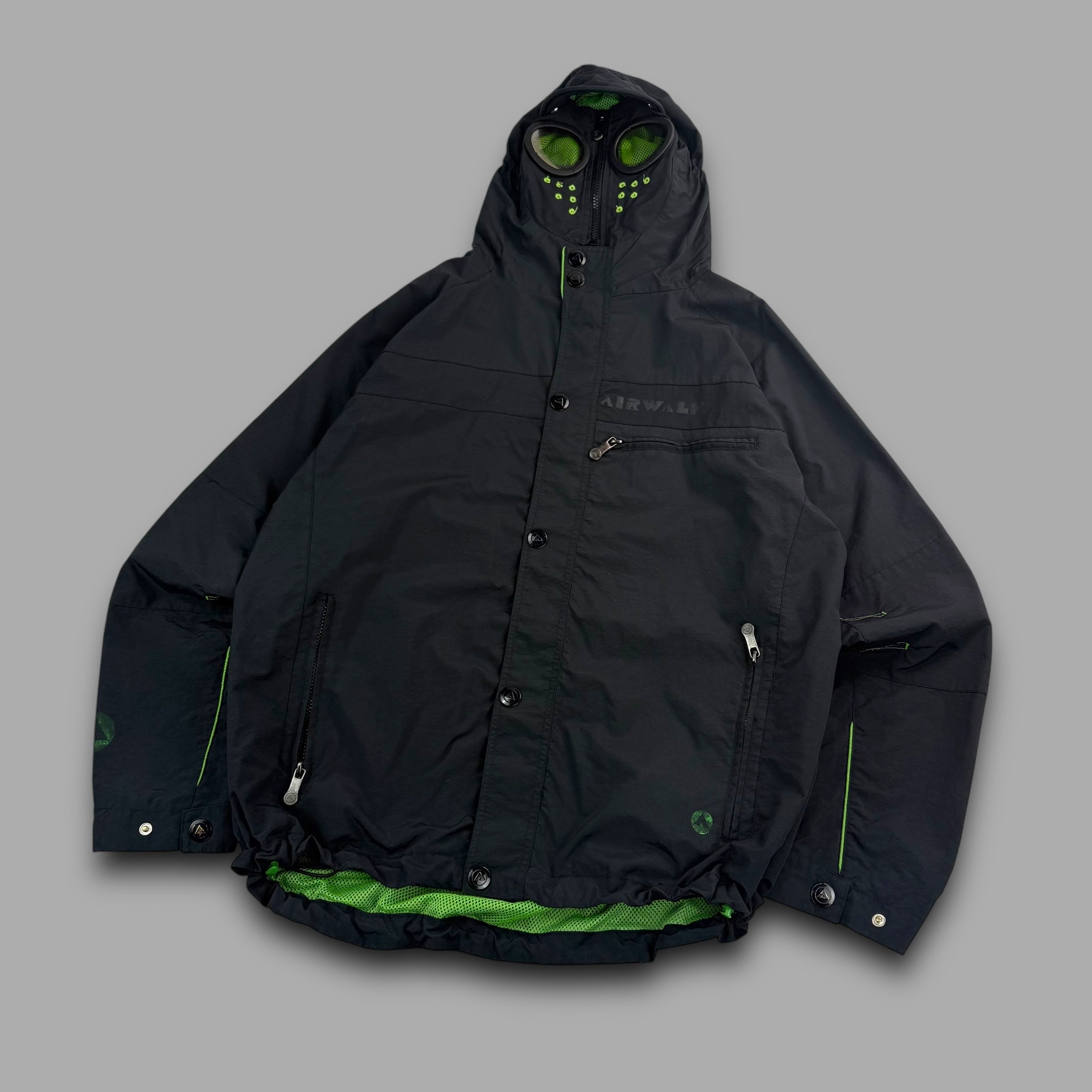 Airwalk 2000's technical google shell jacket (L)