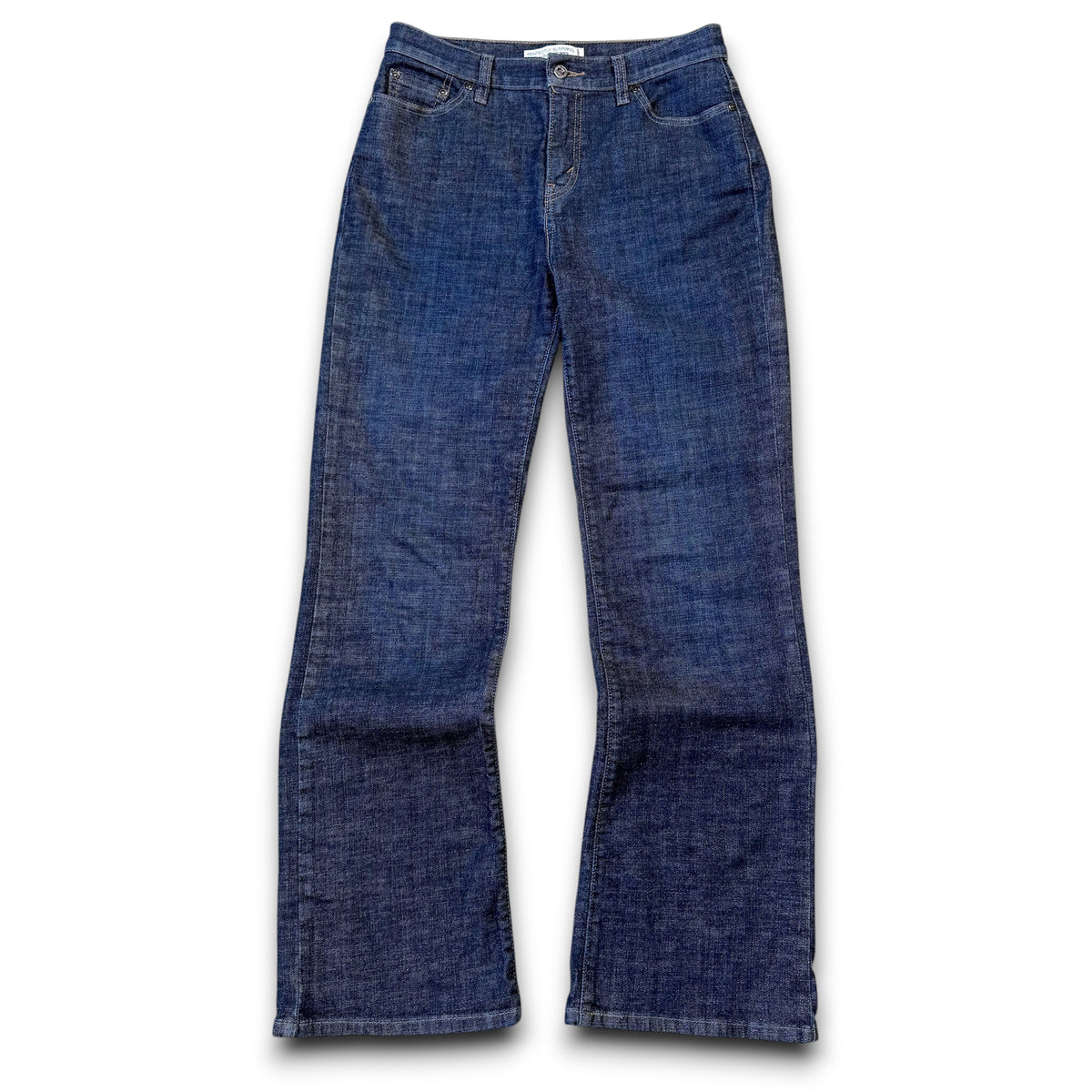 Levi's 512 2000's perfectly slimming dark denim bootcut jeans (S)