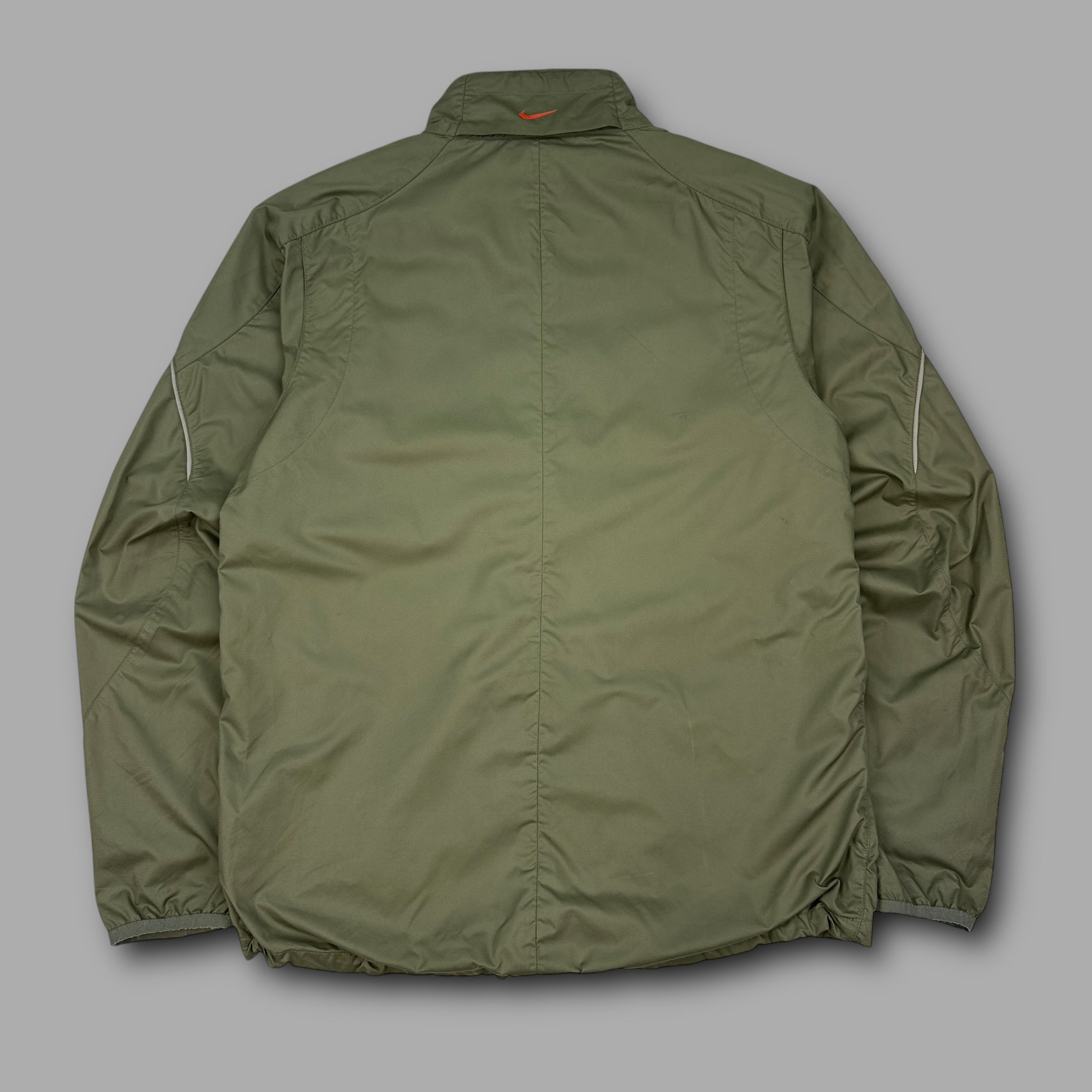 Nike fit+ 2000's technical vented panelled track jacket (S)