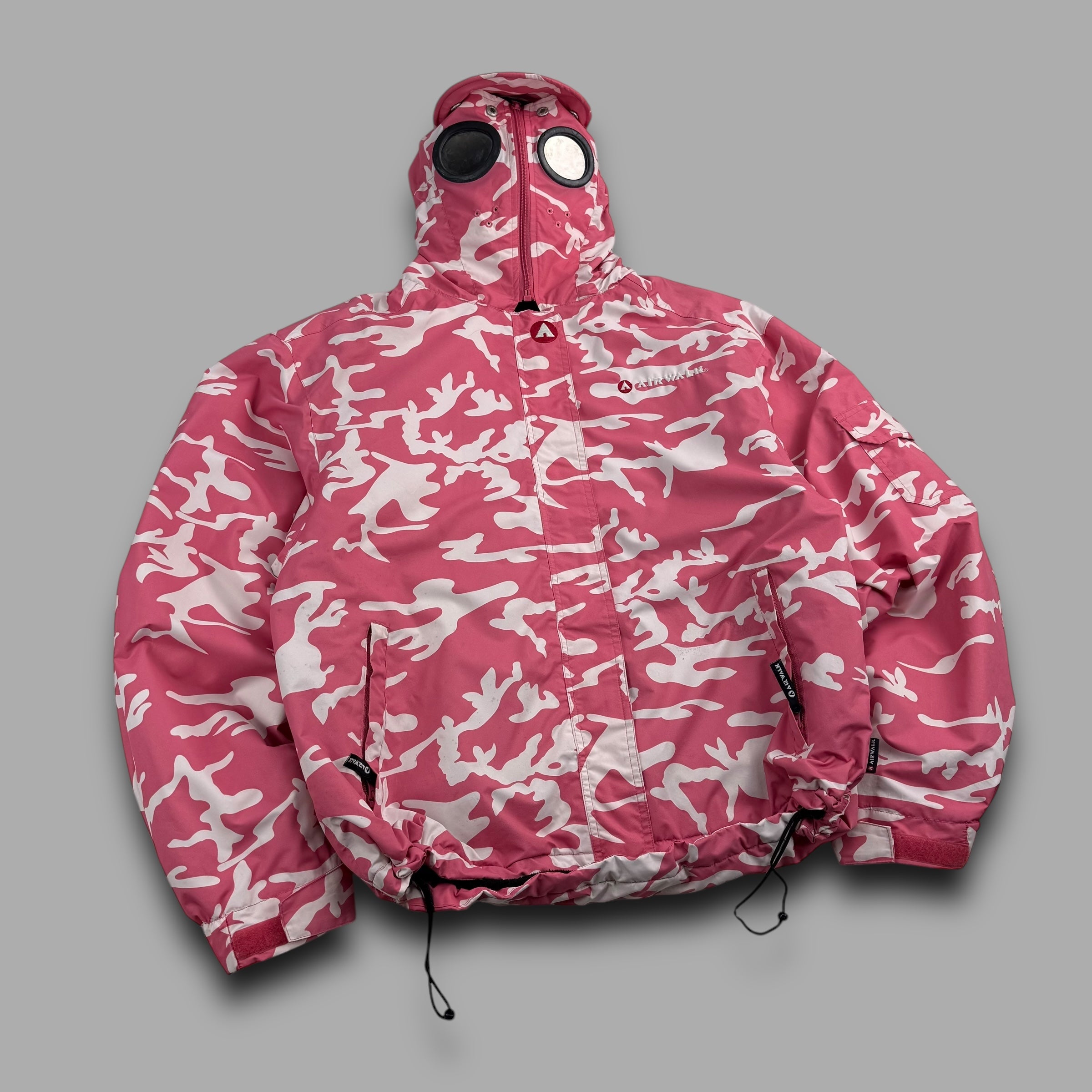 vintage airwalk goggle mask jacket Airwalk 2000's camo goggle jacket (S) – Uppernostril