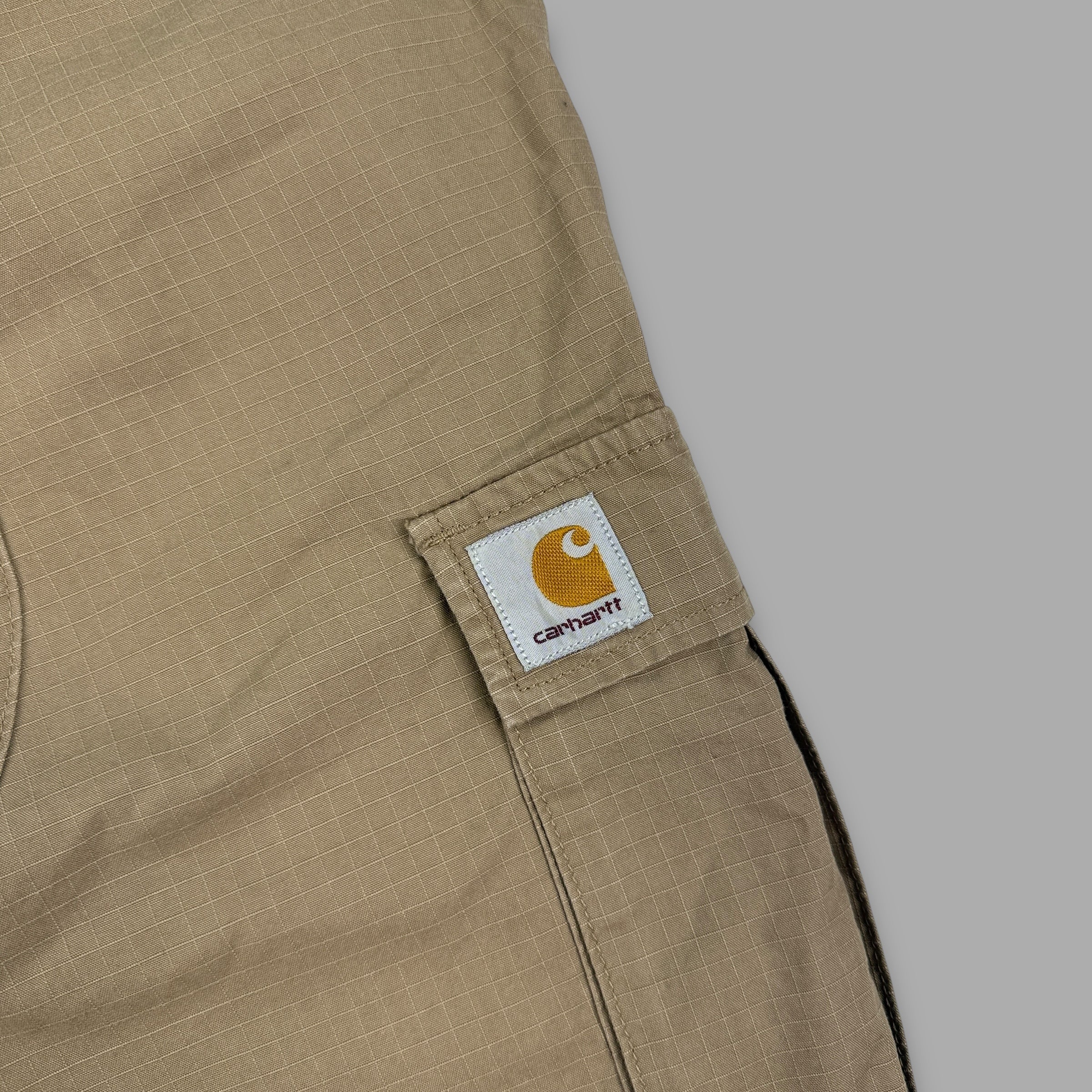 Carhartt 2000's ripstop style baggy cargo shorts (S)