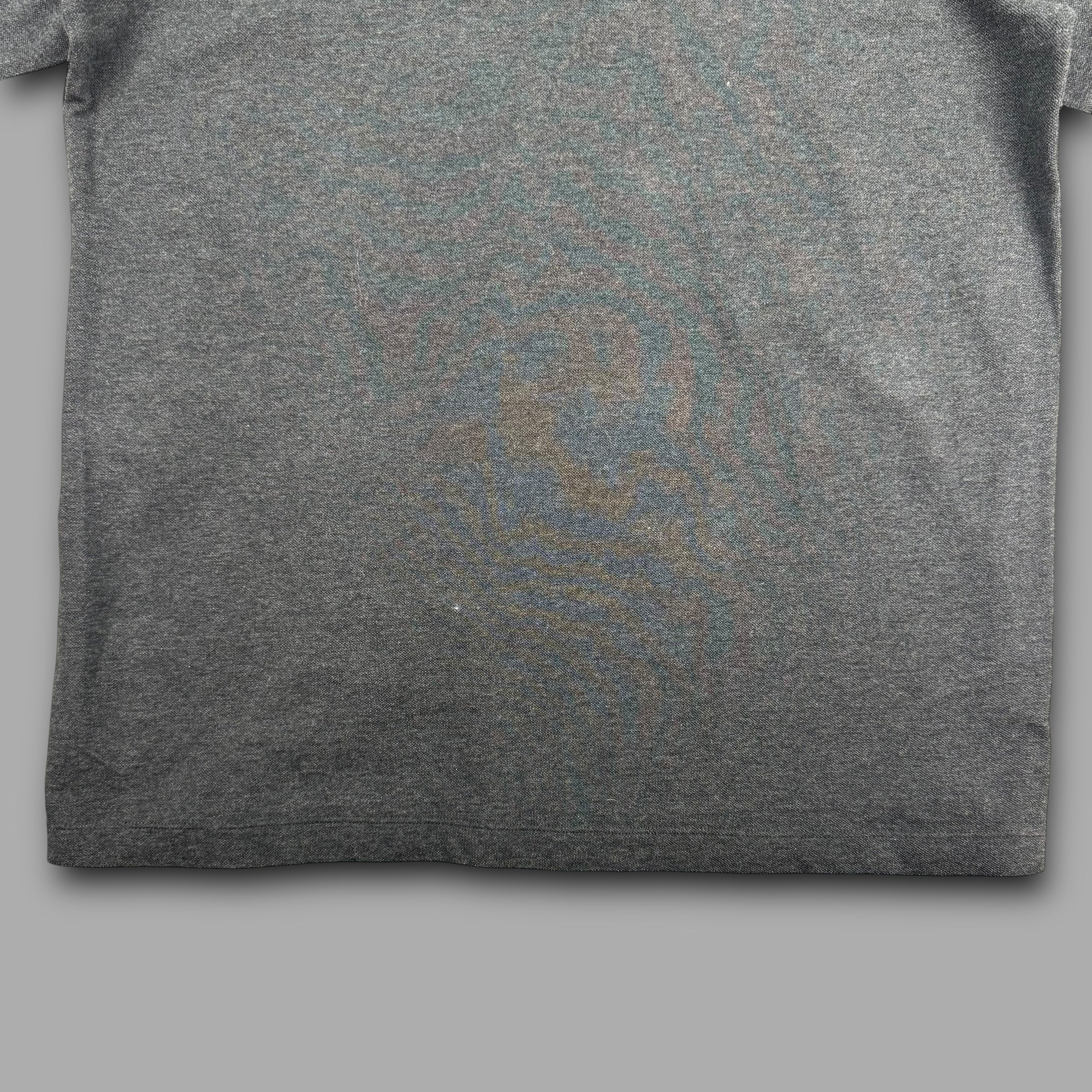 Adidas x Yohji Yamamoto 2000's graphic Y3 polo shirt (M)