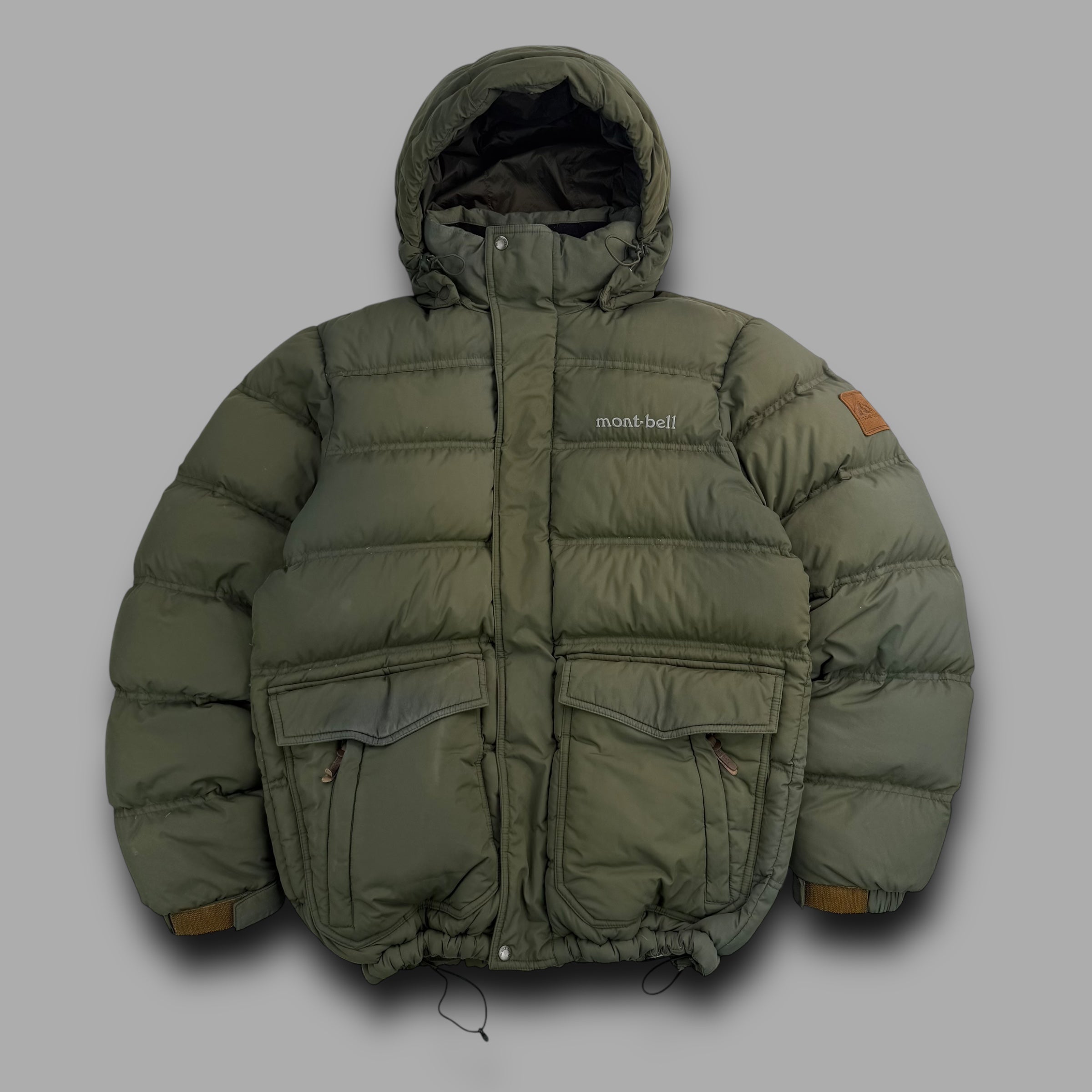 Montbell 2000's technical down-filled puffer jacket (M)