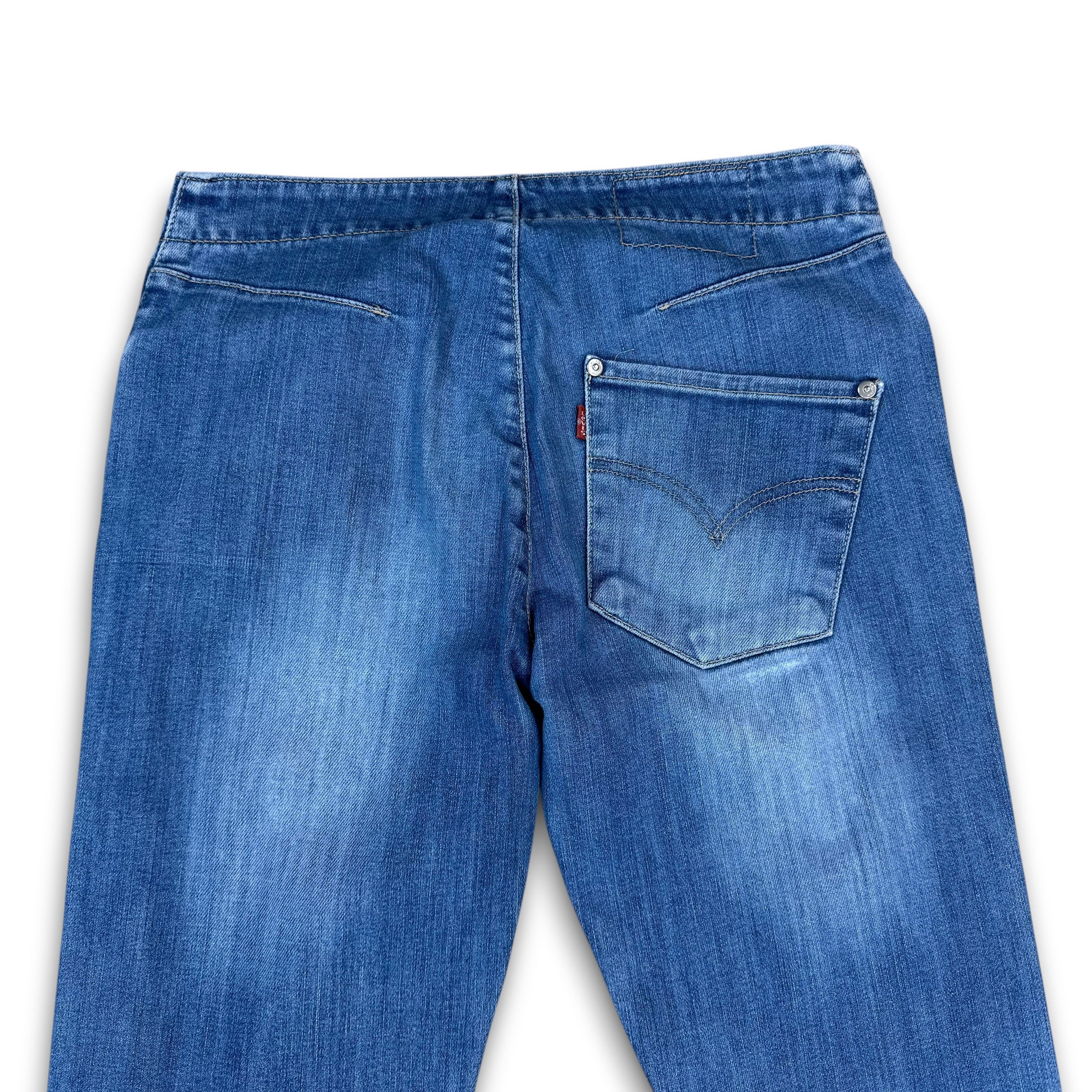 Levi's engineered 2000's twisted denim bootcut jeans (S)