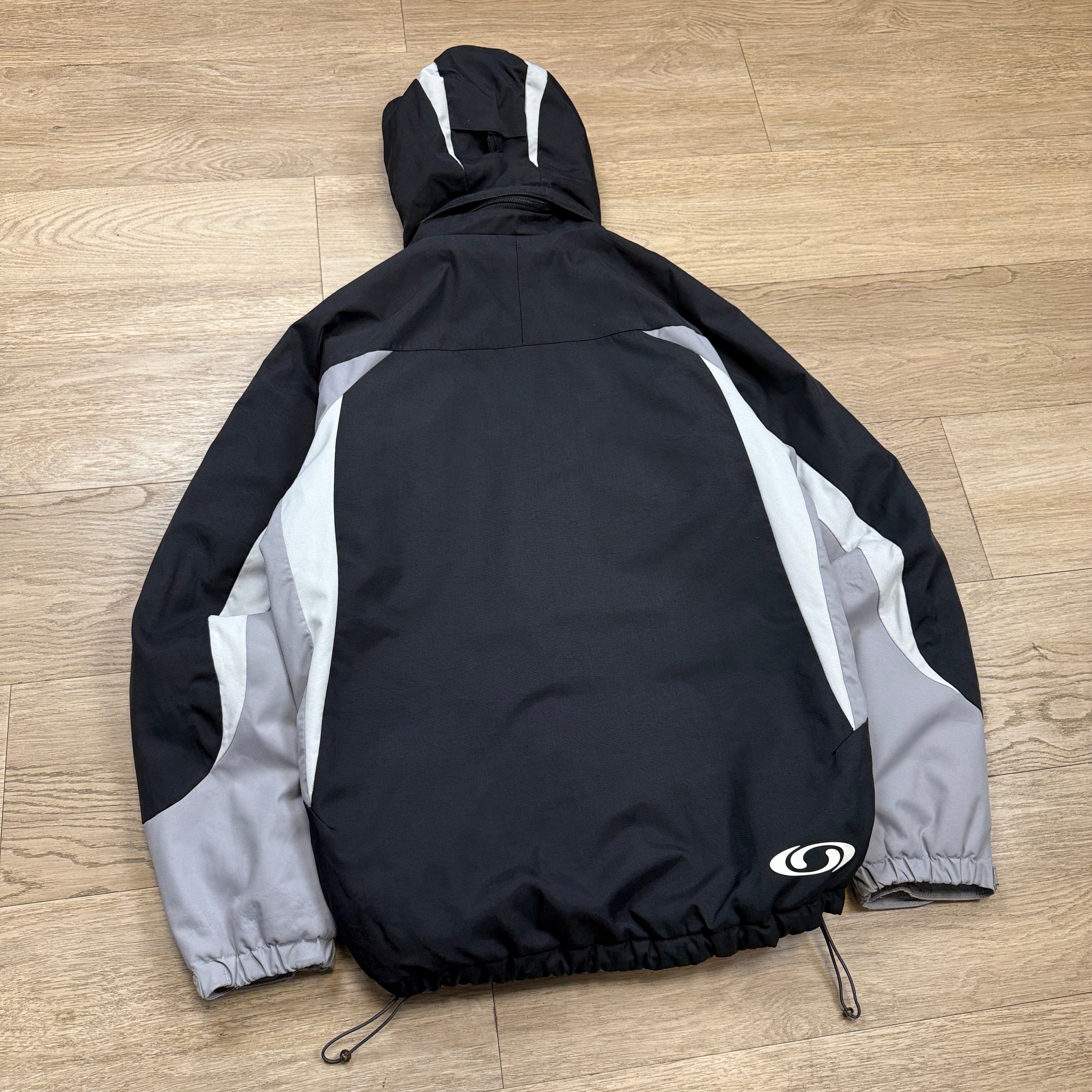 Salomon 2006 technical vented softshell panelled ski jacket (L) wms