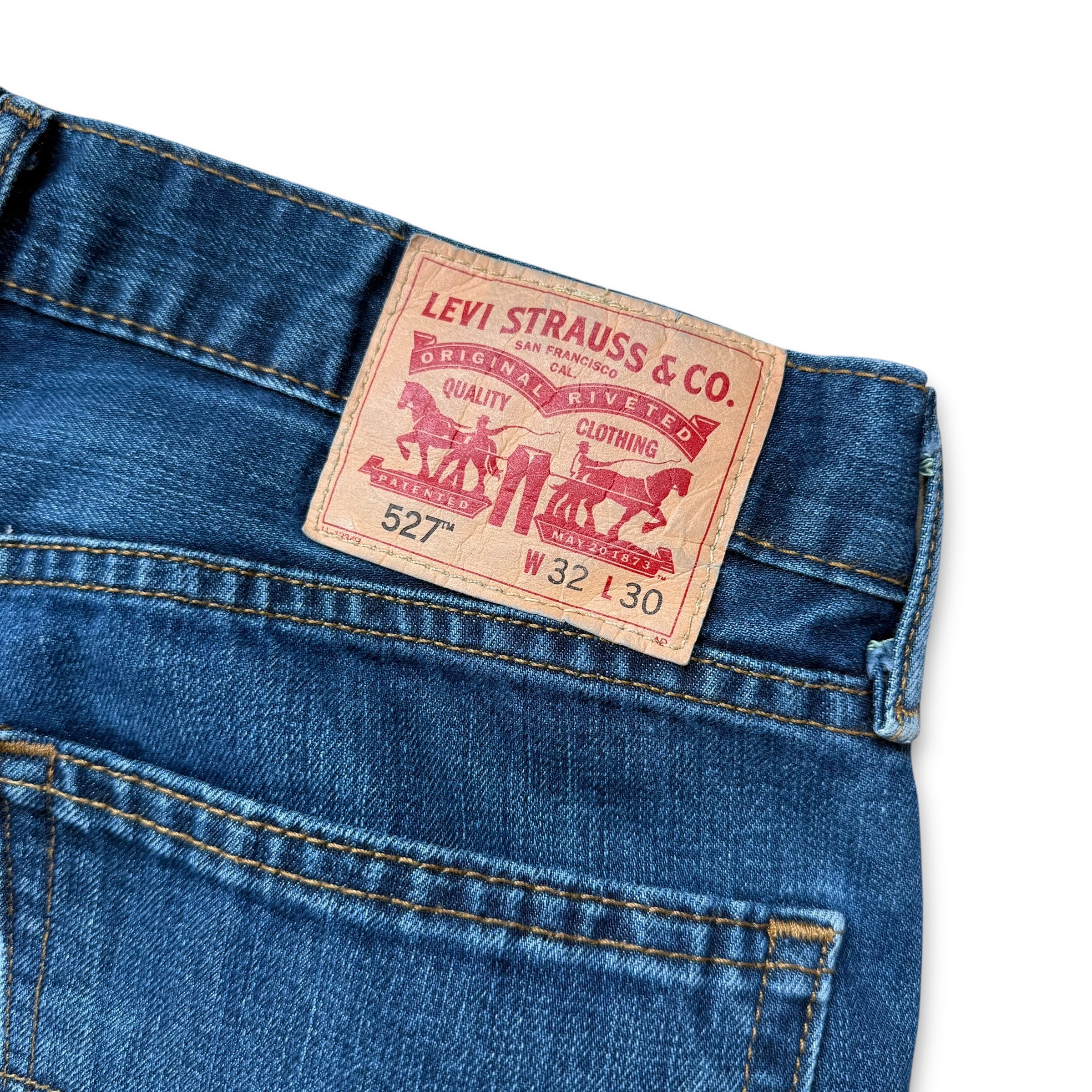 Levi's 527 2000's relaxed denim 4181 bootcut jeans (S)