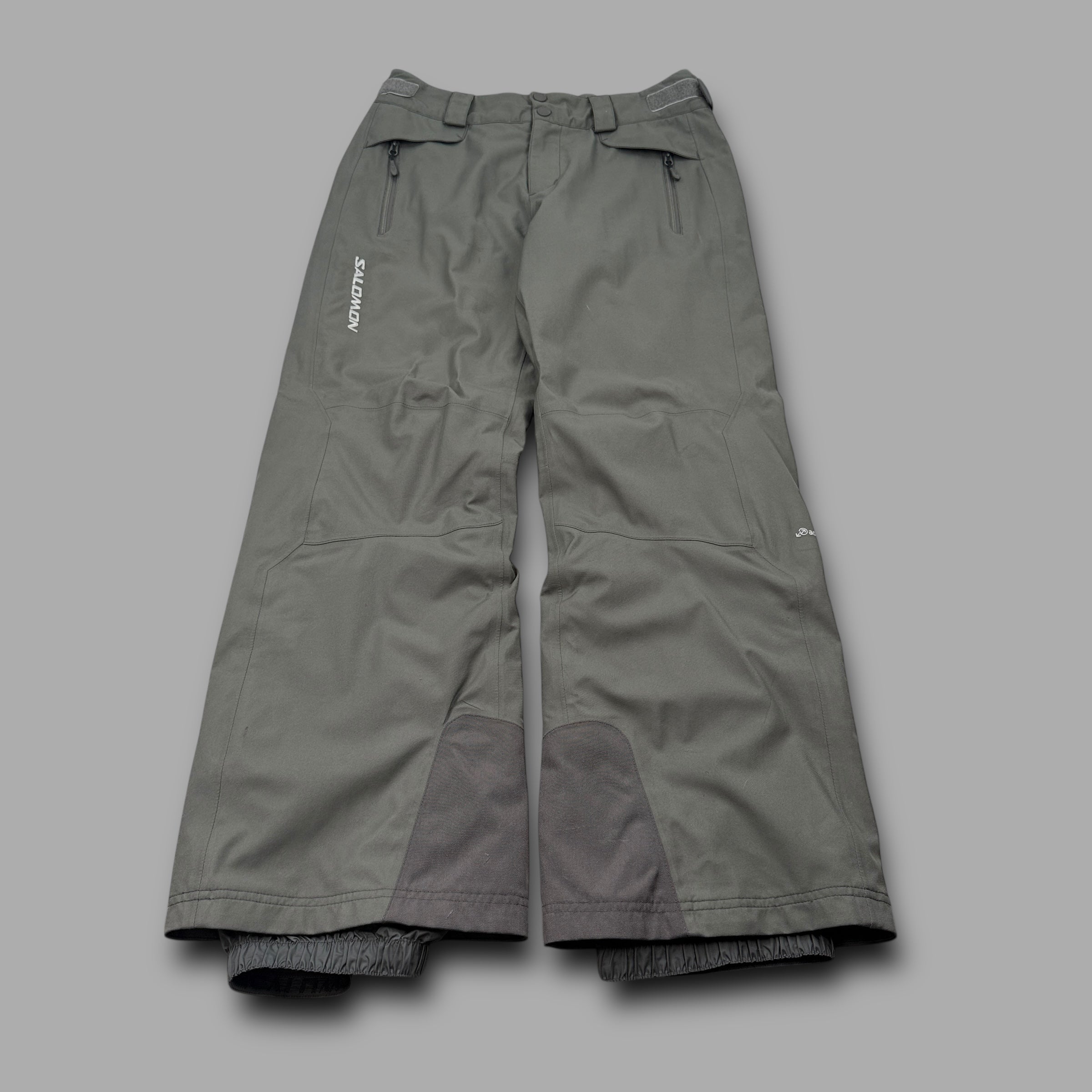 Salomon 2000's technical advantex softshell ski sallopettes (L)