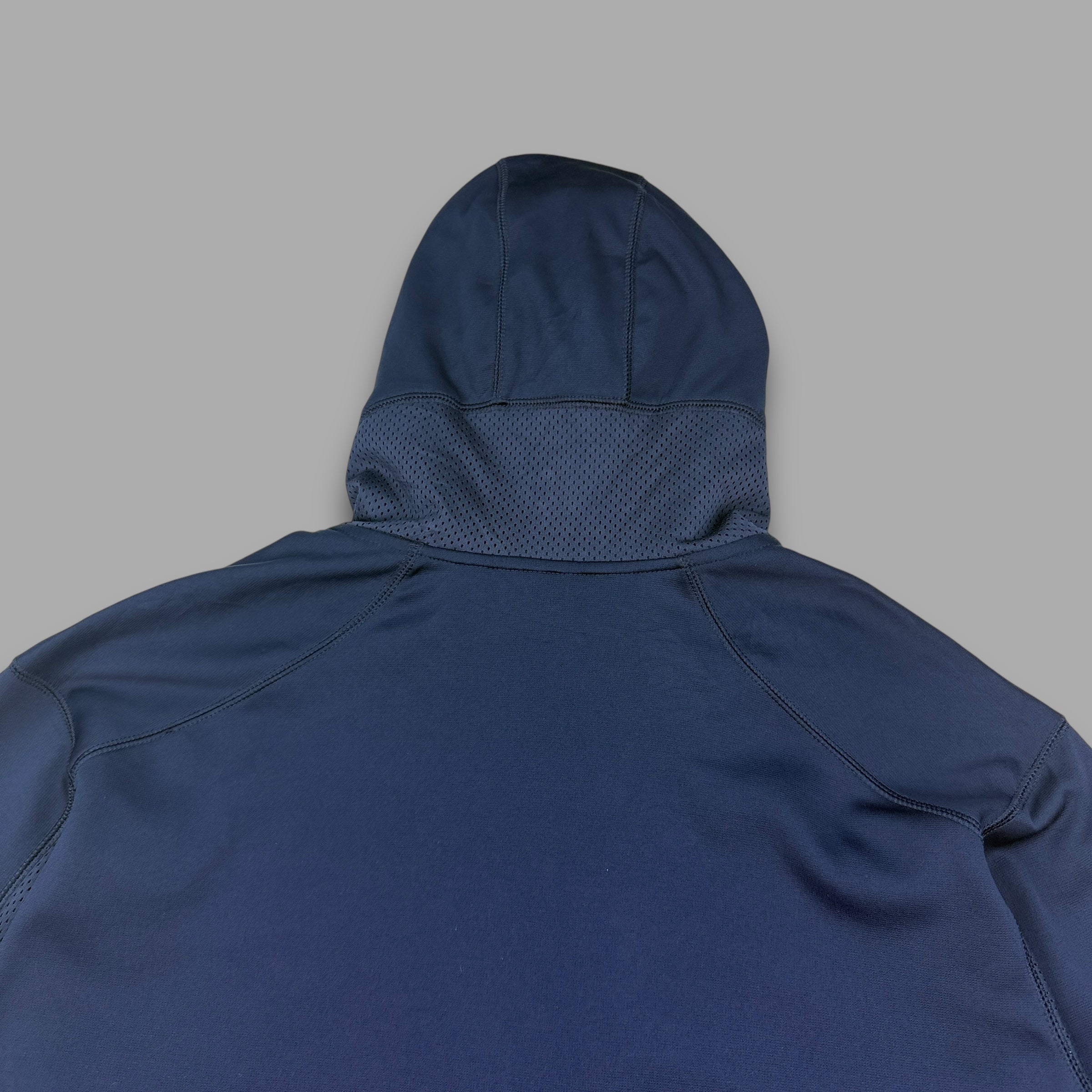 Nike 2000's full zip graphic spellout basketball hoodie (L)