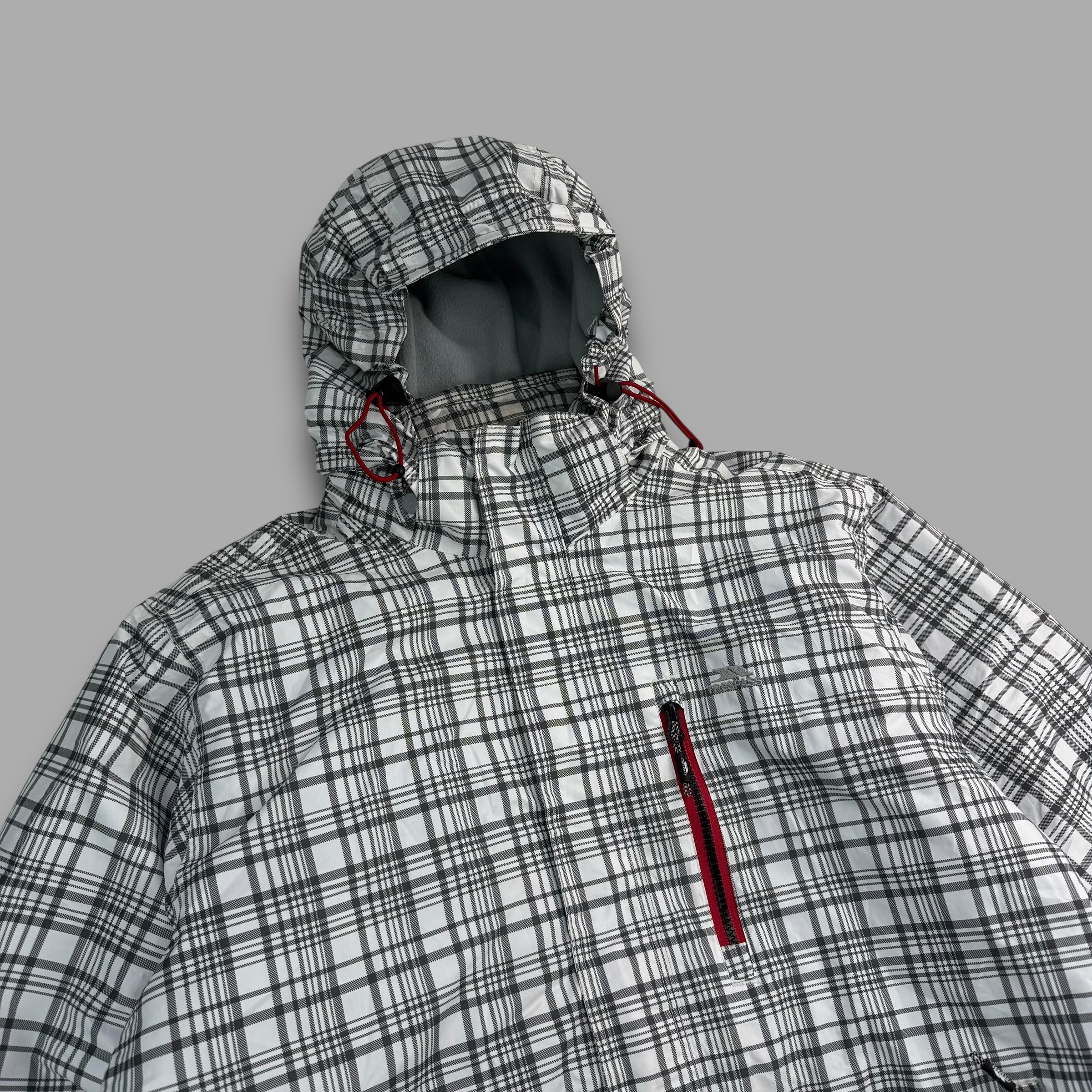 Trespass 2000's technical plaid ski jacket (M-L)