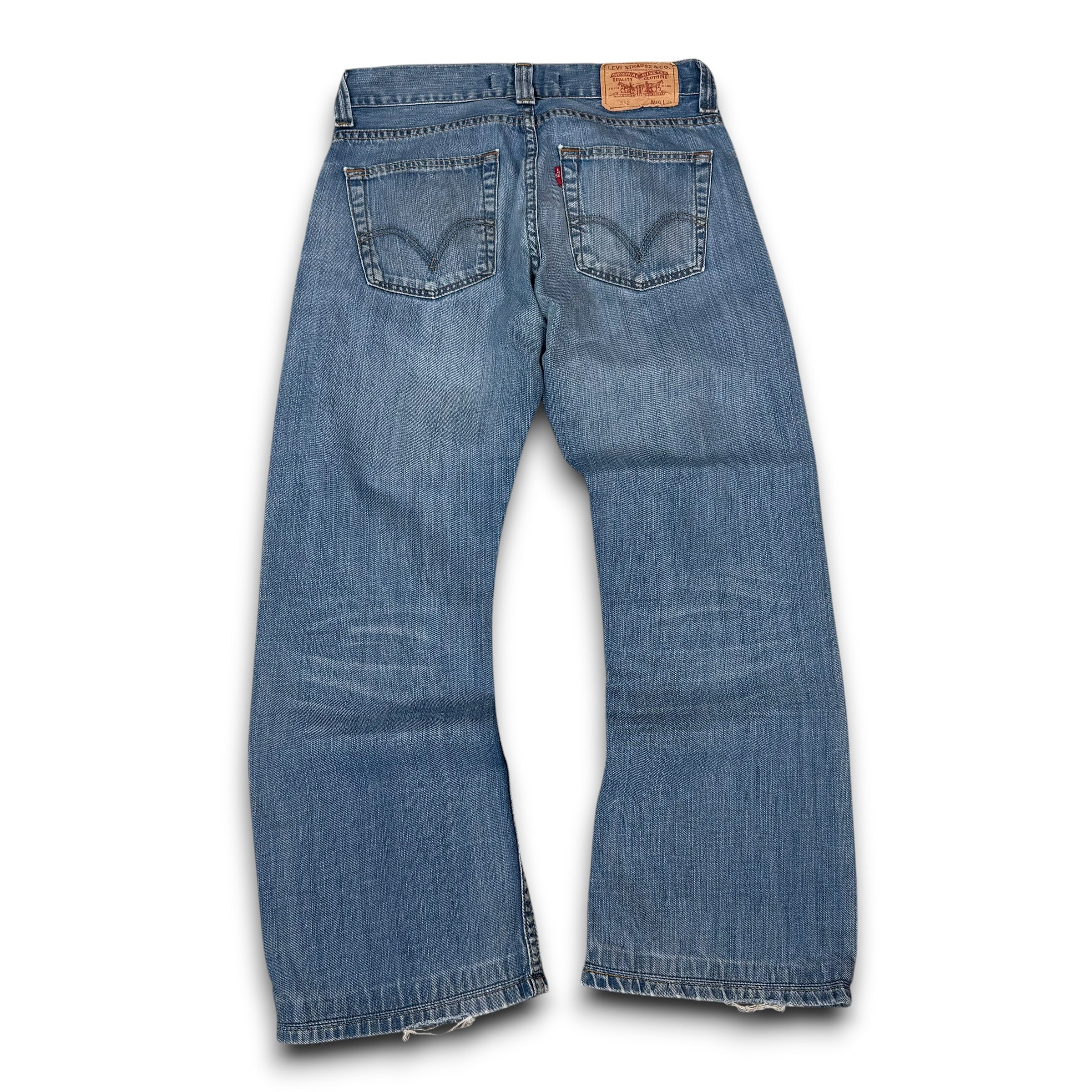 Levi's 512 2000's light denim relaxed bootcut jeans (XS)
